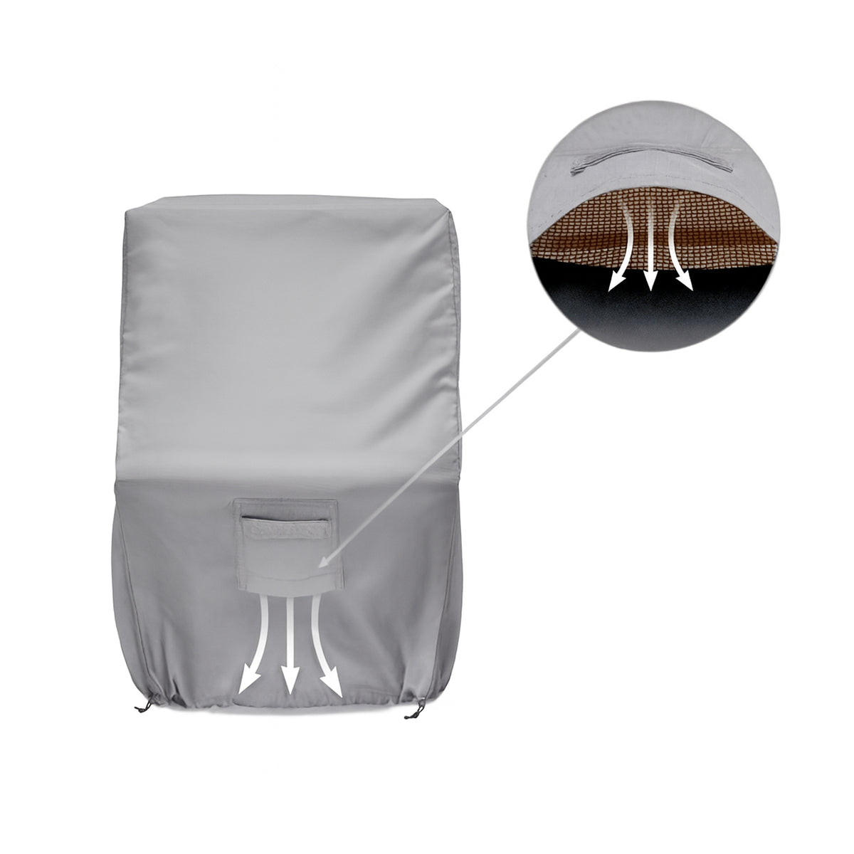 Custom Hexagonal Firewood Rack Cover