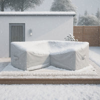 Custom L Shape Couch Covers - Style 3