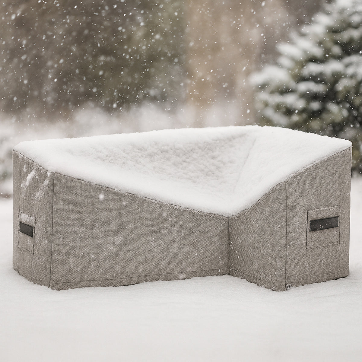 Custom L Shape Couch Covers - Style 5