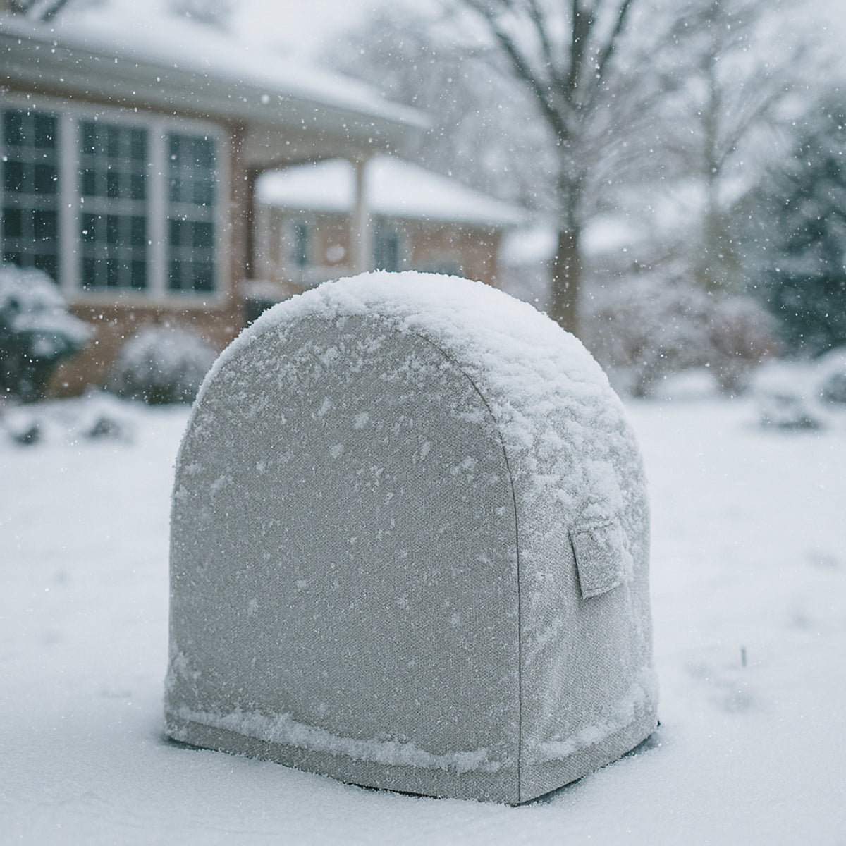 Custom Log Hoop Firewood Rack Cover