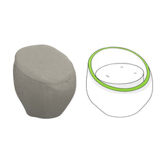 Custom Modern Pod Chair Cover