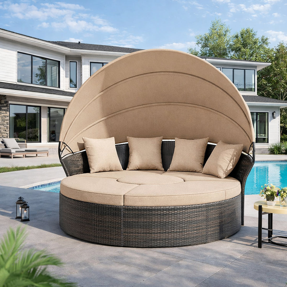 Custom Multipurpose Outdoor Daybed Cushion - view 4