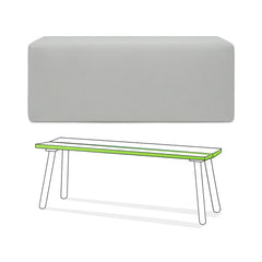 Custom Nelson Platform Bench Cover