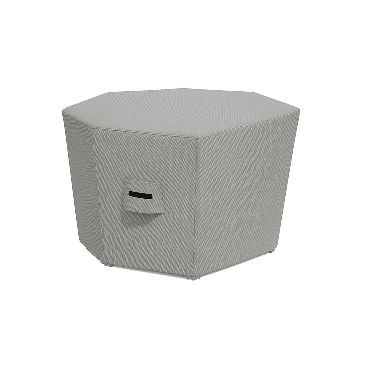 Custom Octagonal Ottoman Cover