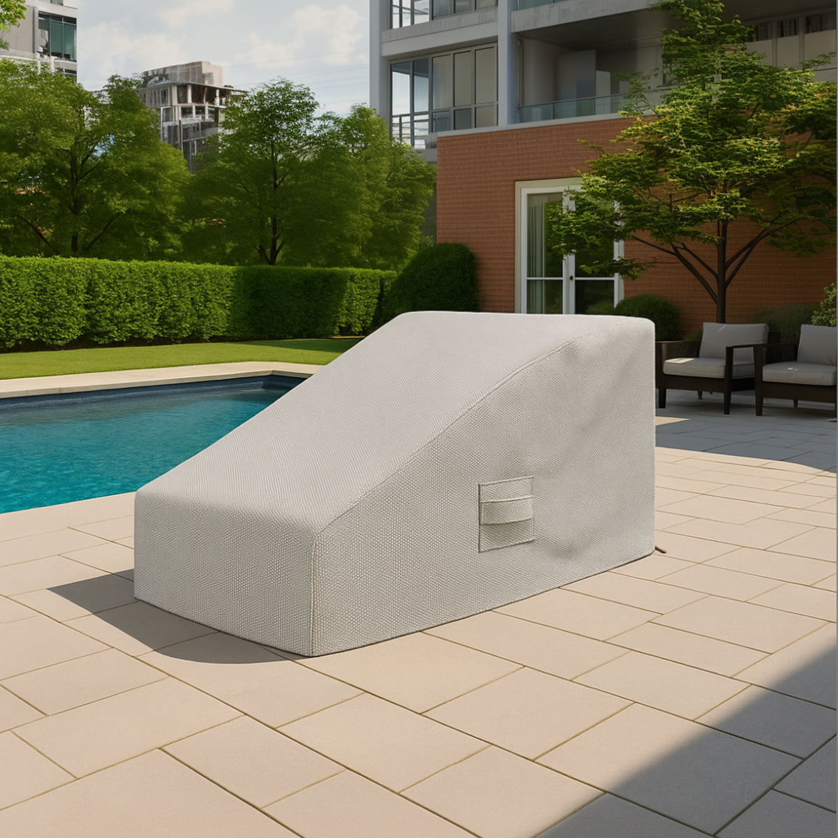 Custom Outdoor Canopied Daybed Cover