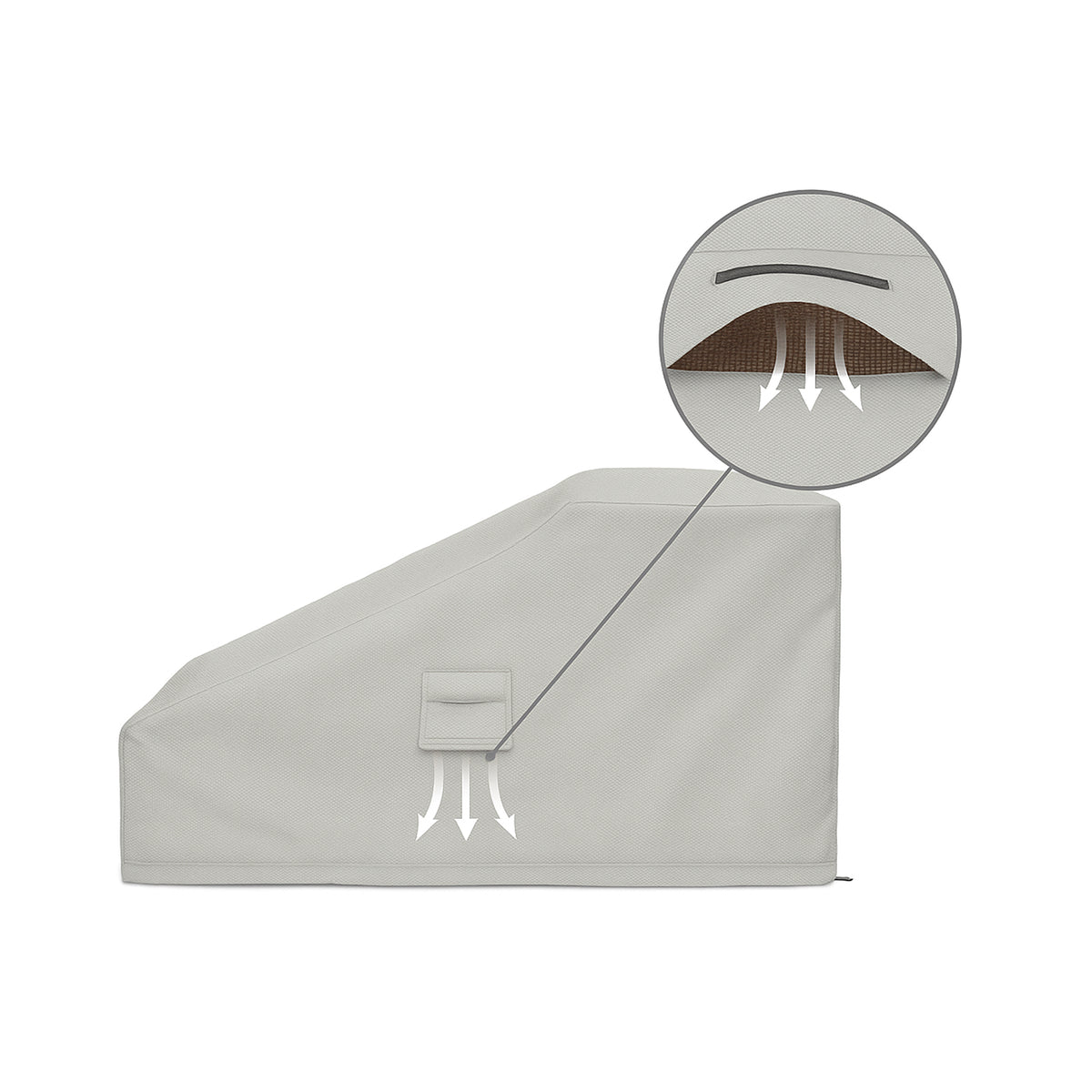 Custom Outdoor Canopied Daybed Cover