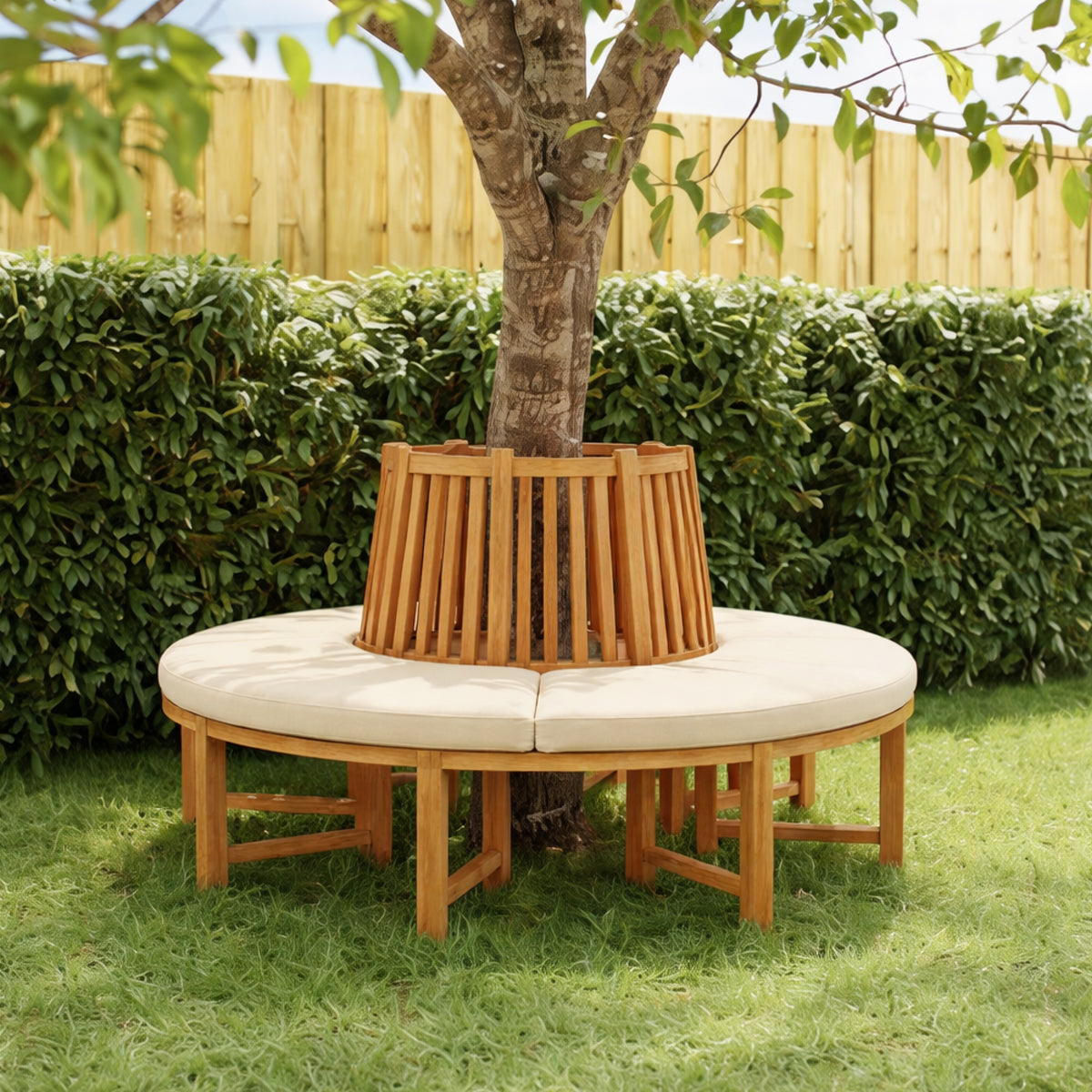 Custom Outdoor Circular Cushion Set - Image 4 | ZIPCushions - view 4