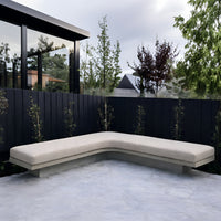 Custom Outdoor Curved L Shape Cushions