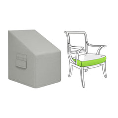 Custom Outdoor Dining Armchair Cover