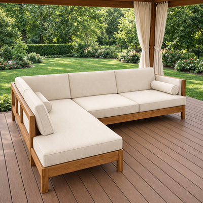 Custom Outdoor L Shape Sectional Cushion – LHS - alternate view