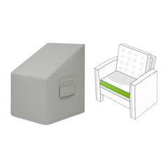 Custom Patio Lounge Chair Cover
