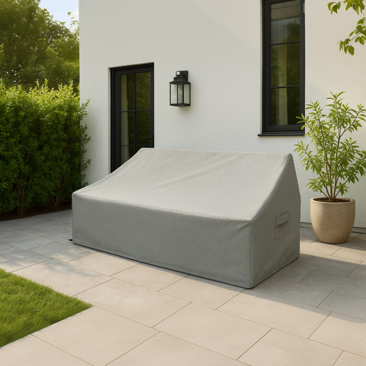 Custom Outdoor Couch and Loveseat Covers