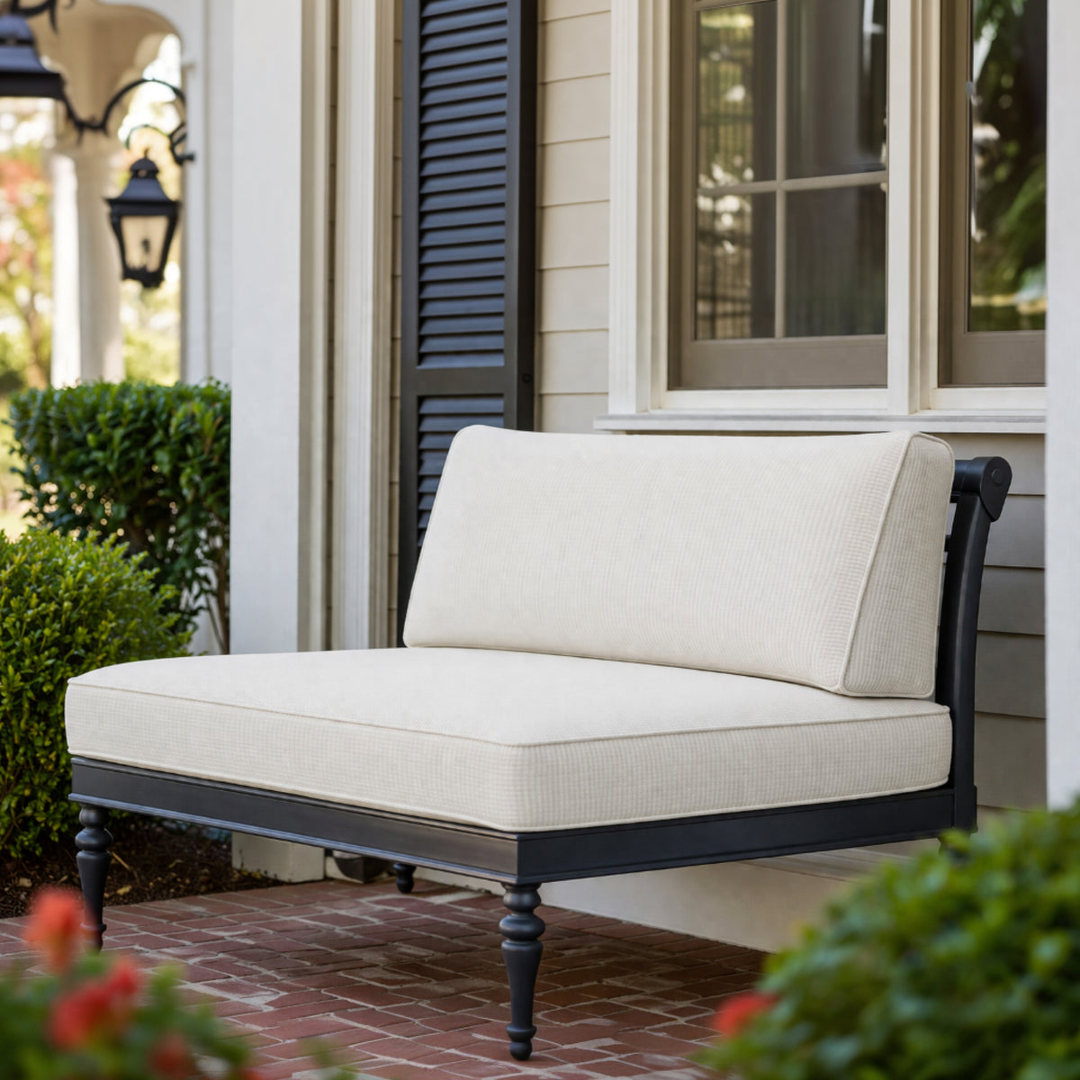 Custom Outdoor Wedge Bolster Cushion - Image 3 | ZIPCushions - view 3