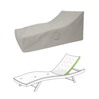 Custom Poolside Chaise Lounge Cover