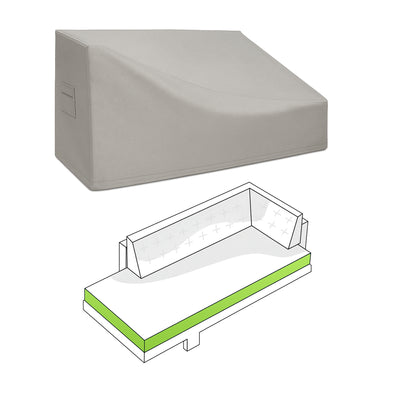 Custom Rectangular Outdoor Daybed Cover