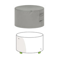 Custom Round Ottoman Cover