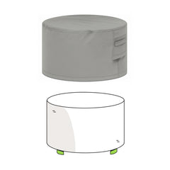 Custom Round Ottoman Cover