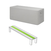 Custom Slatted Bench Cover