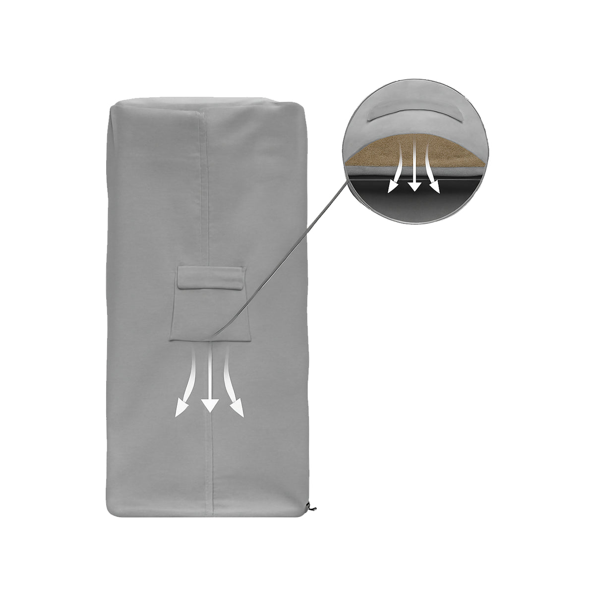 Custom Square Chiminea Covers