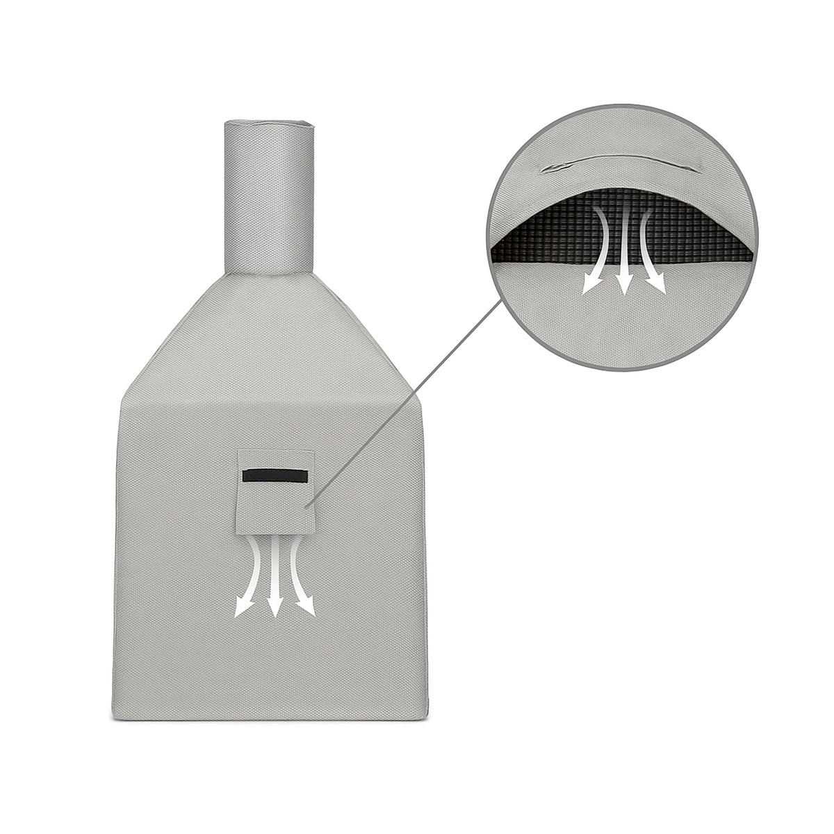 Custom Square Fire Pit Chiminea Covers