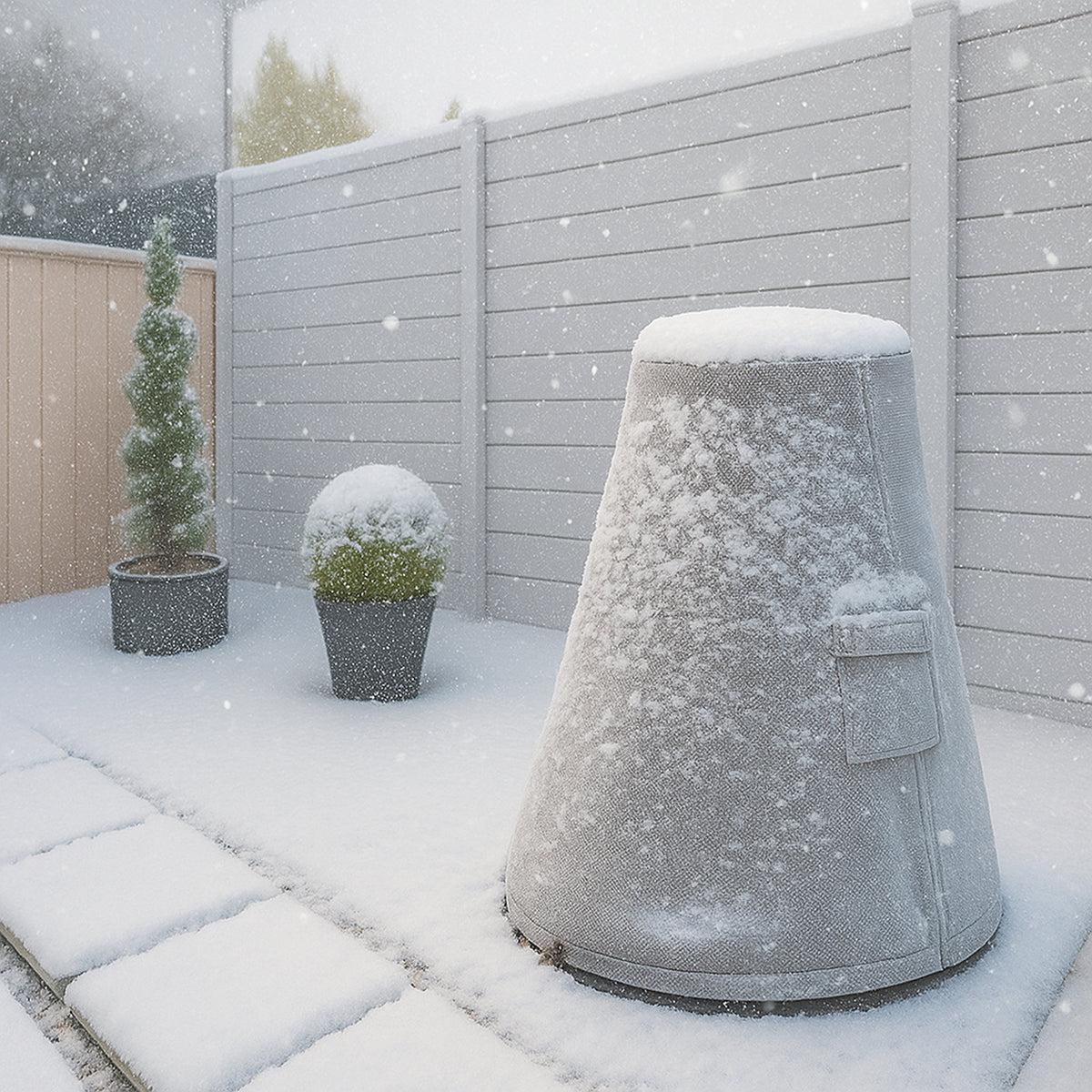 Custom Tapered Modern Chiminea Covers