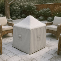 Custom Triangular Fire Pit Cover