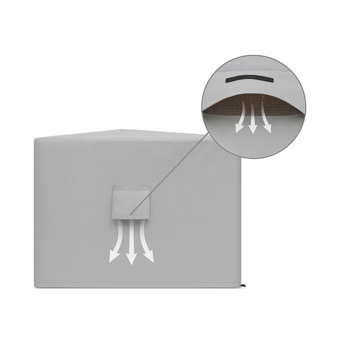 Custom Triangular Fire Pit Cover