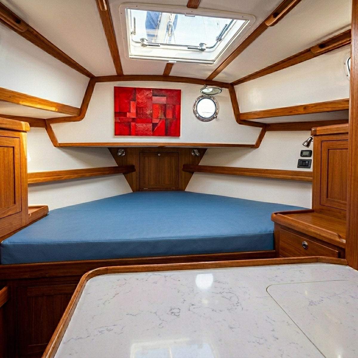 Custom V-Berth Boat Cushion - Image 4 | ZIPCushions - view 4