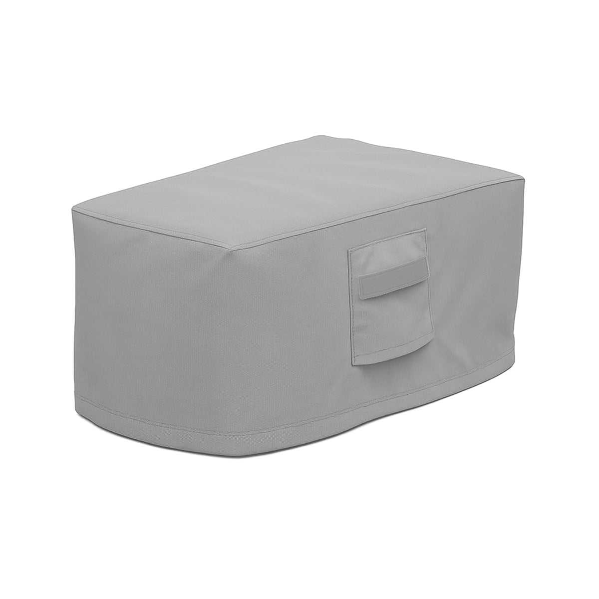 Custom Wedge Ottoman Cover