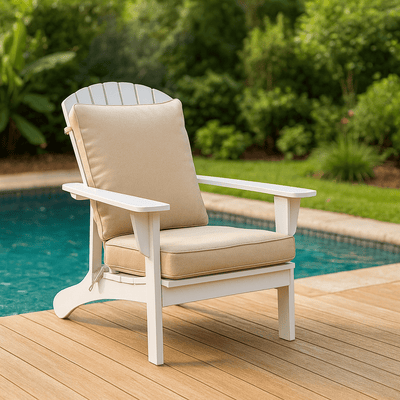 Custom Adirondack Chair Cushions - alternate view