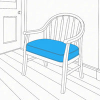 Custom Chair Curved Cushions