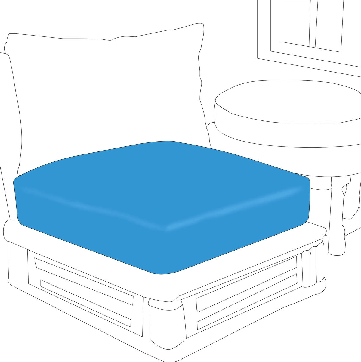 Custom Outdoor Seat Cushions