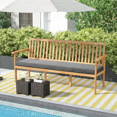 Custom Outdoor Bench and Porch Swing Cushions - alternate view