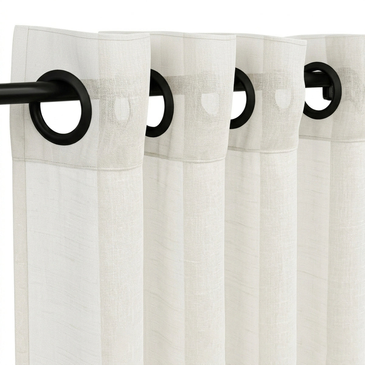 Custom Daisy Classic Sheer Curtain - view 4