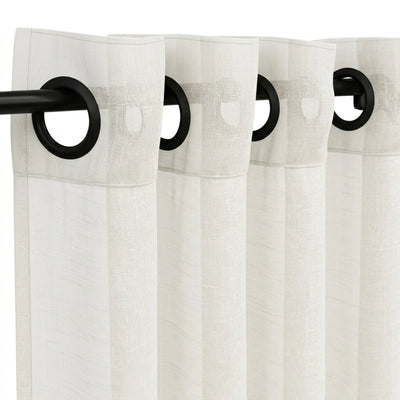 Custom Daisy Classic Sheer Curtain - Secondary image