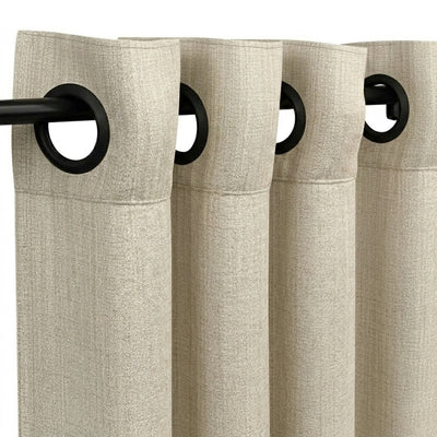 Custom Daisy Greenscape Sheer Curtain - Secondary image