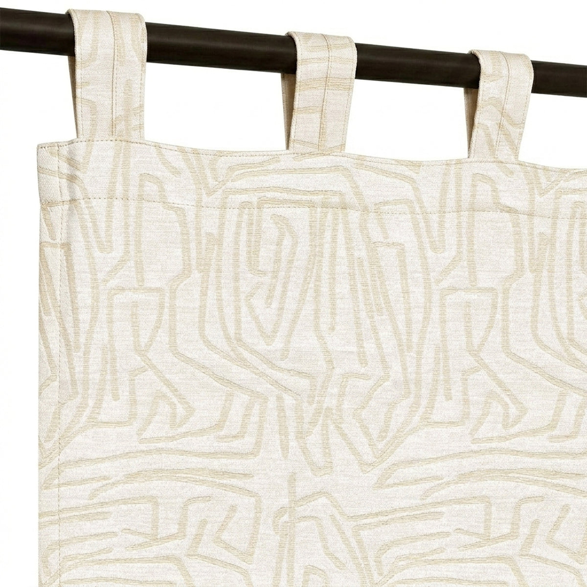 Daisy Lineart Jacquard Curtain - view 5