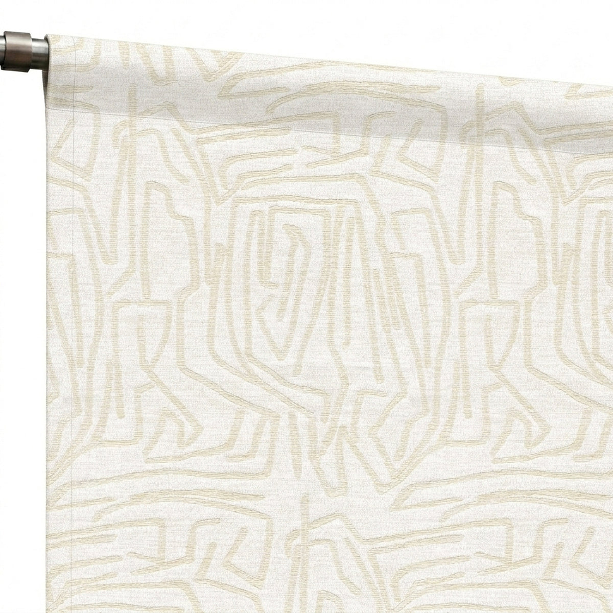 Daisy Lineart Jacquard Curtain - view 6