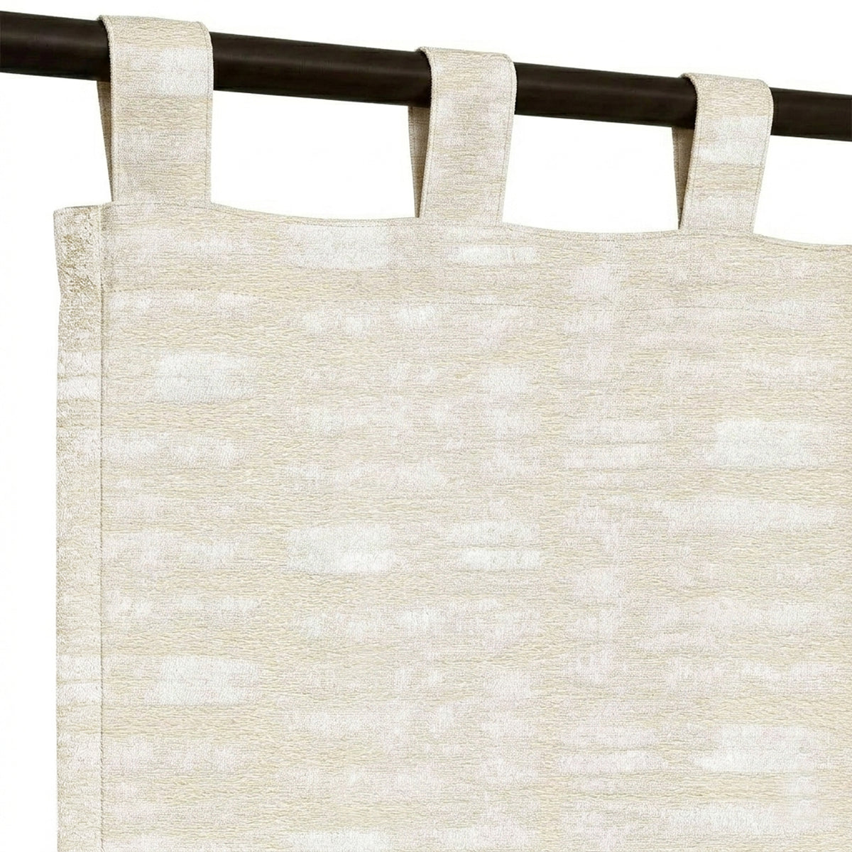 Daisy Sandstone Woven Curtain - view 5