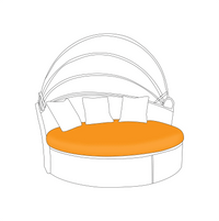 Day Bed Custom Cushions |  ZIPCushions