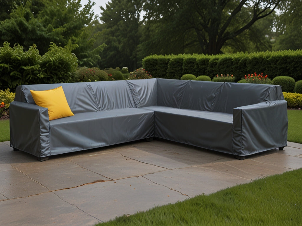 custom outdoor sofa rain cover