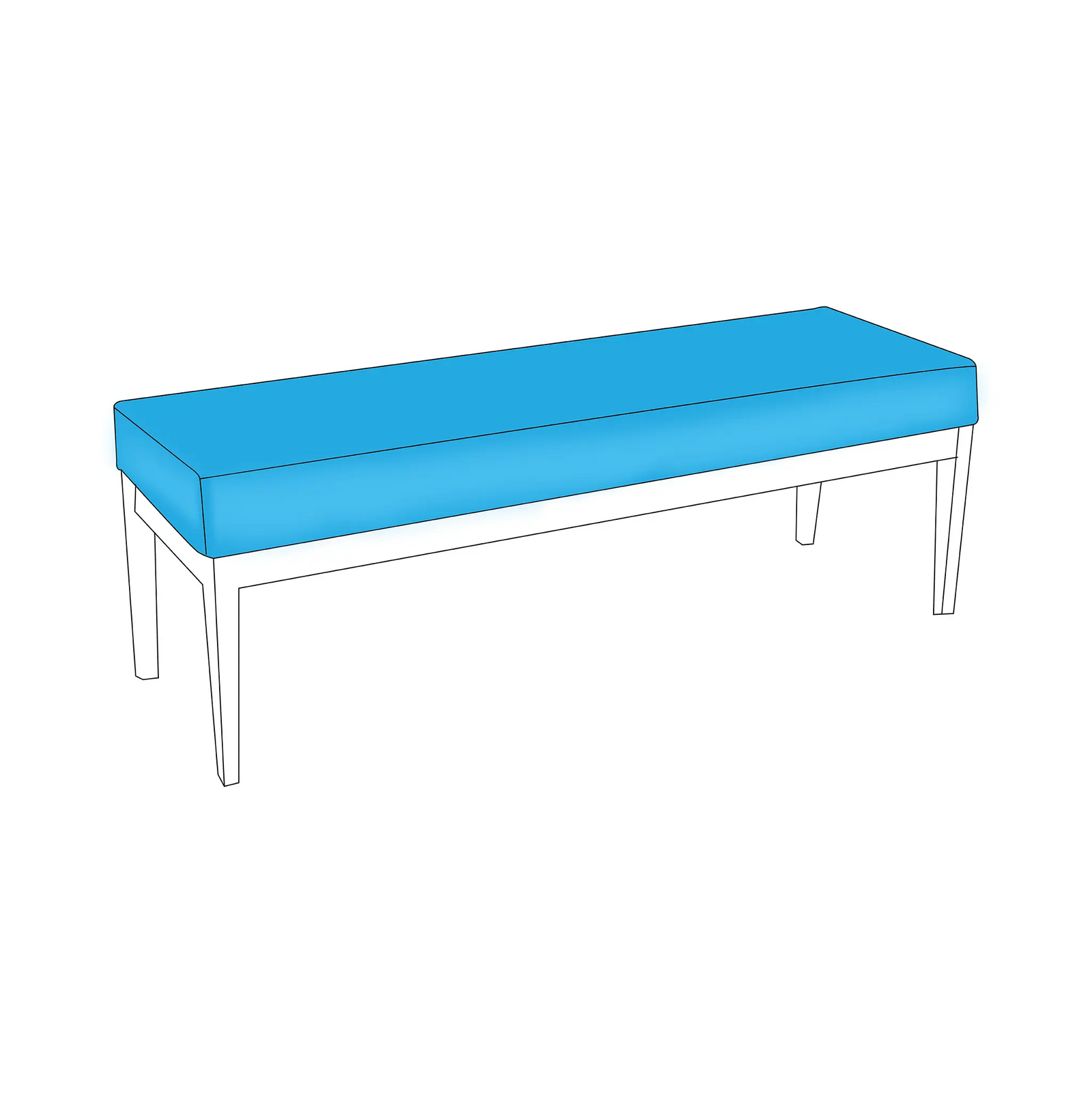 Dining Bench Cushions |  ZIPCushions