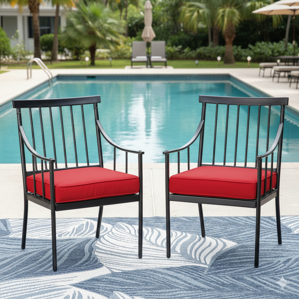 Sunbrella® Outdoor Dining Chair Cushion