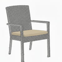 Sunbrella® Outdoor Dining Chair Cushion