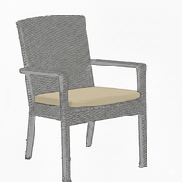 Sunbrella® Outdoor Dining Chair Cushion