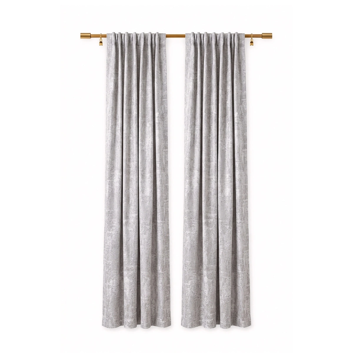 Chinook Dove Textured Curtain - view 2