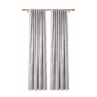 Chinook Dove Textured Curtain - Secondary image