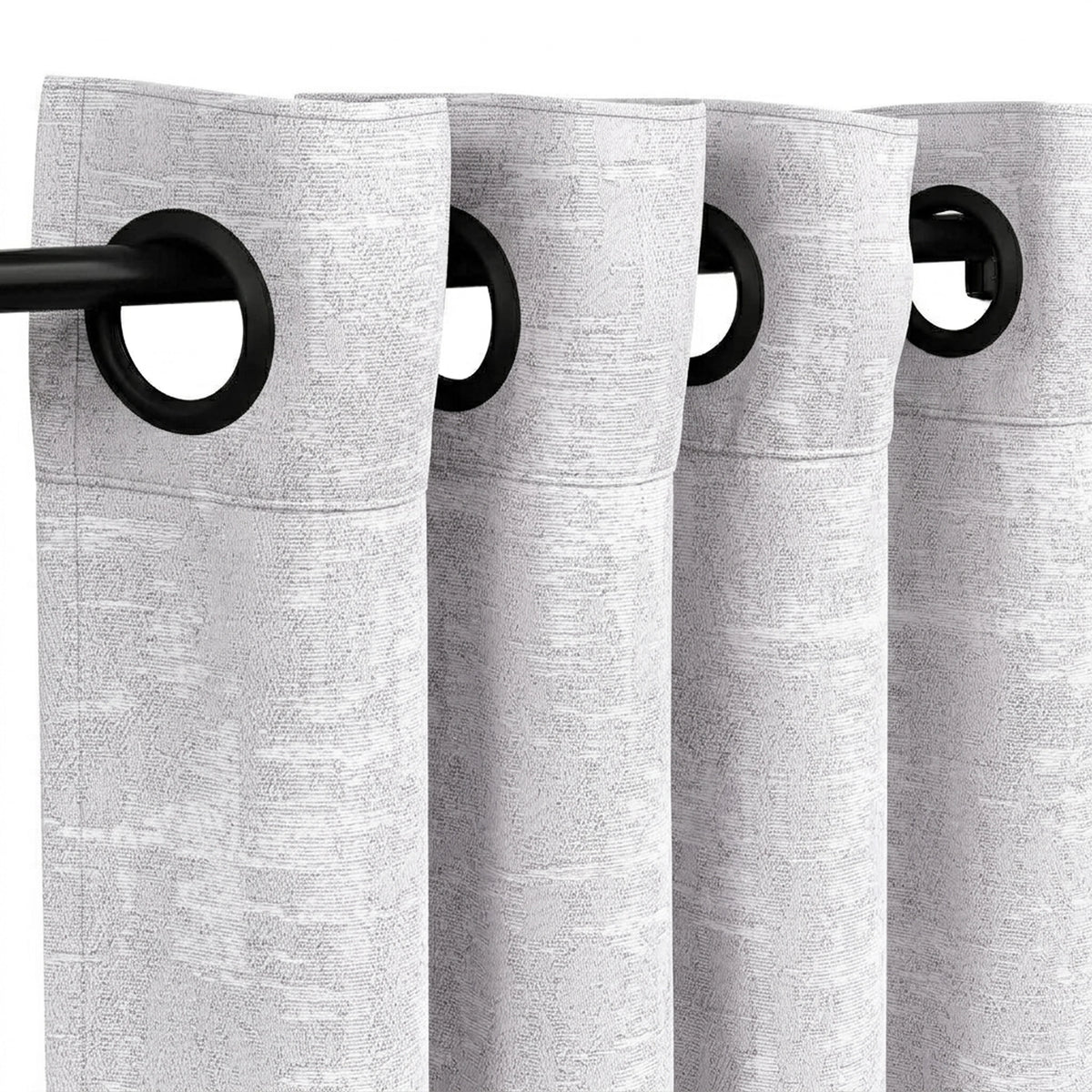 Chinook Dove Textured Curtain - view 4