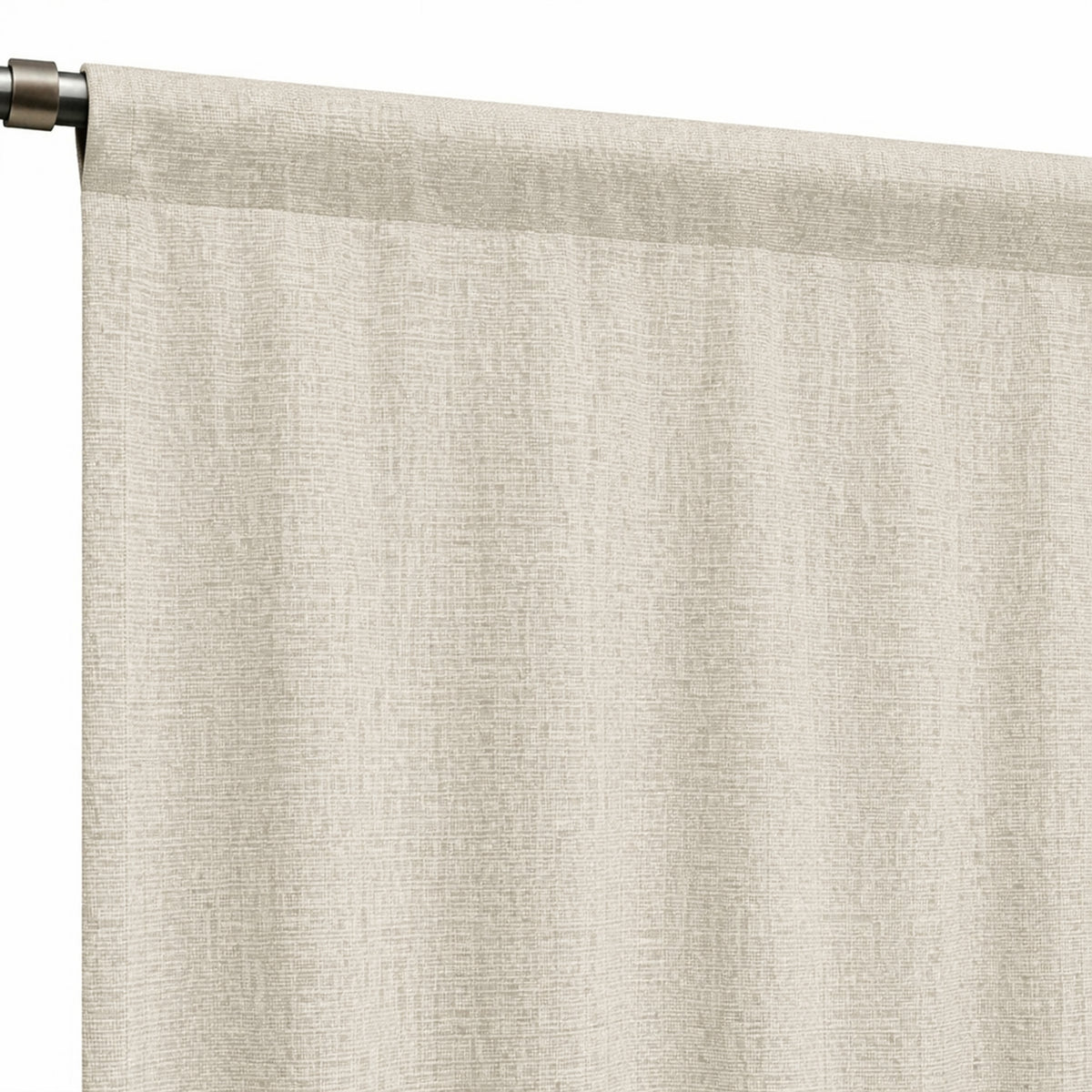 Egg Shell Beaded Crossweave Curtain - view 6