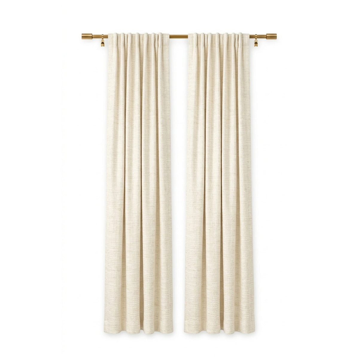 Eggshell Luxury Plush Drape - view 2